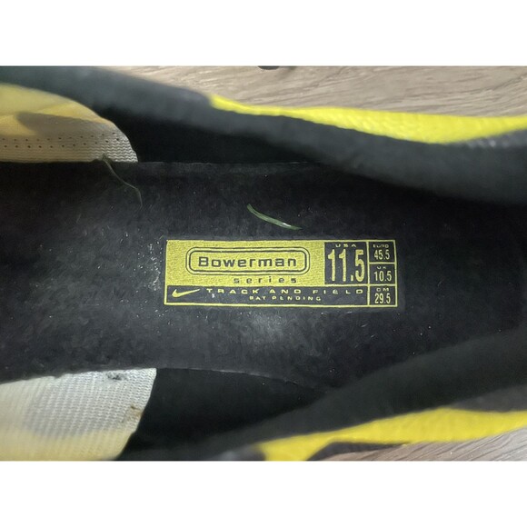 Nike Spotted spikes  running sprinting shoes  yellow orange track field 11.5 - Picture 9 of 9
